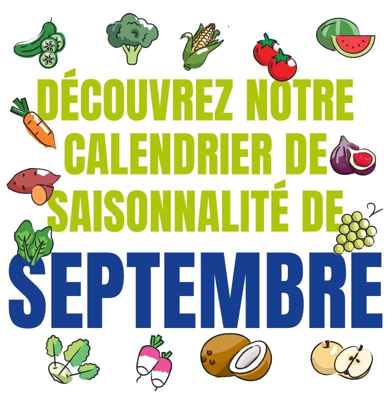 Découvrez notre calendrier de saisonnalité de Septembre 2024 !