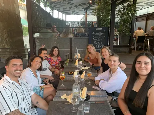 Repas avant l'ouverture de la période estivale