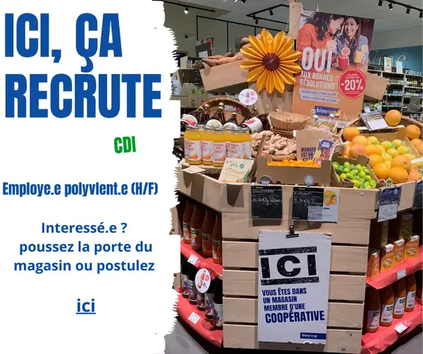 Ici on recrute ! 